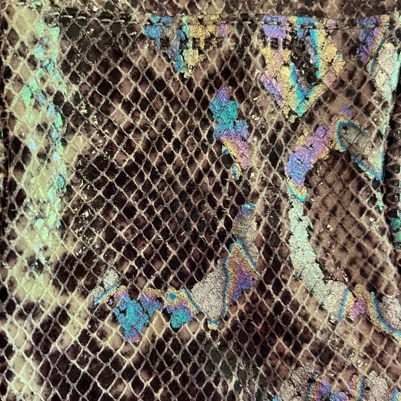 Aimee Kestenberg Leather Snake Print Crossbody - Picture 4 of 8